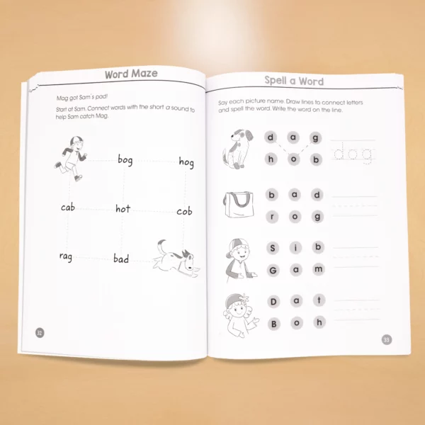Beginning Phonics Workbook - Image 5