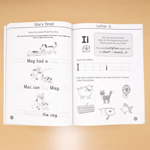 Beginning Phonics Workbook - Image 4