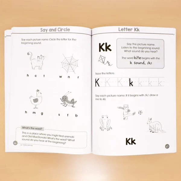 Beginning Phonics Workbook - Image 3